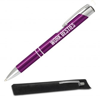 Purple Deluxe Metal Pen